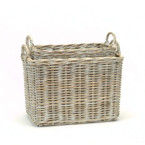 Rattan Rectangular Baskets Set/2 - Out of Stock - please check back Sept 2026