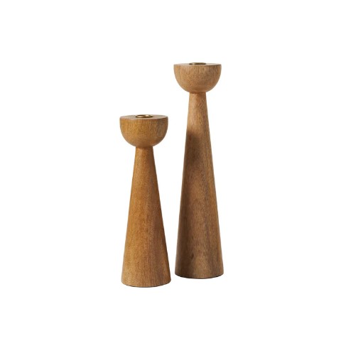 Laurier Candle Holders Set/2