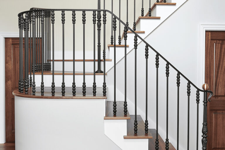 Interior Design and Project Management - Chateau In The Woods - Custom Staircase - Preview