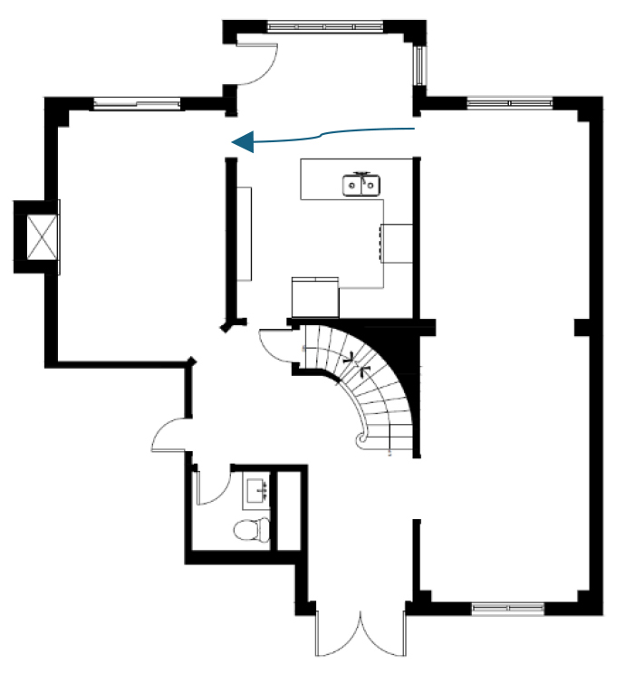 Cozy Cottage project - blueprints 1 | Endless Ideas Interiors