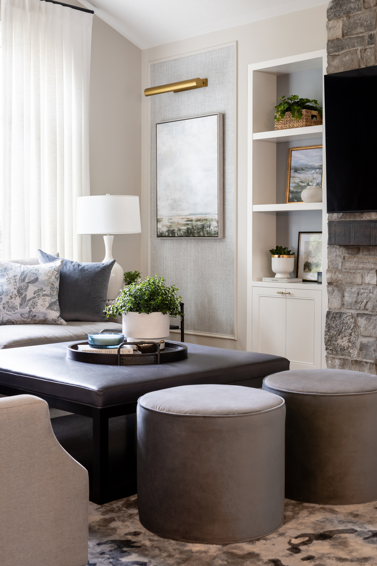 Living Room 2 - Durham Region Interior Design Project | Company's Coming