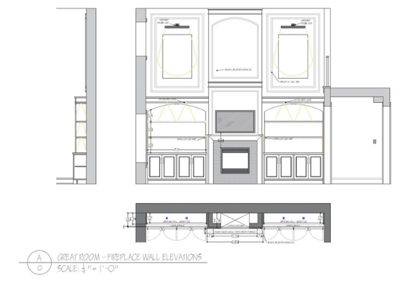Photo: A furnish and style plan / draft for a client.