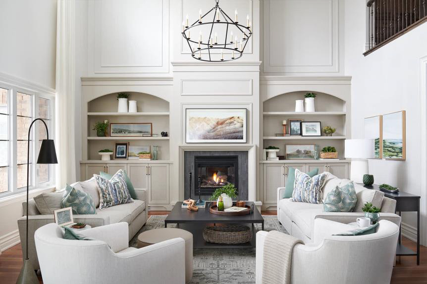 (Photography: Stephani Buchman Photography, Design & Furnishings: Endless Ideas Interiors Inc)