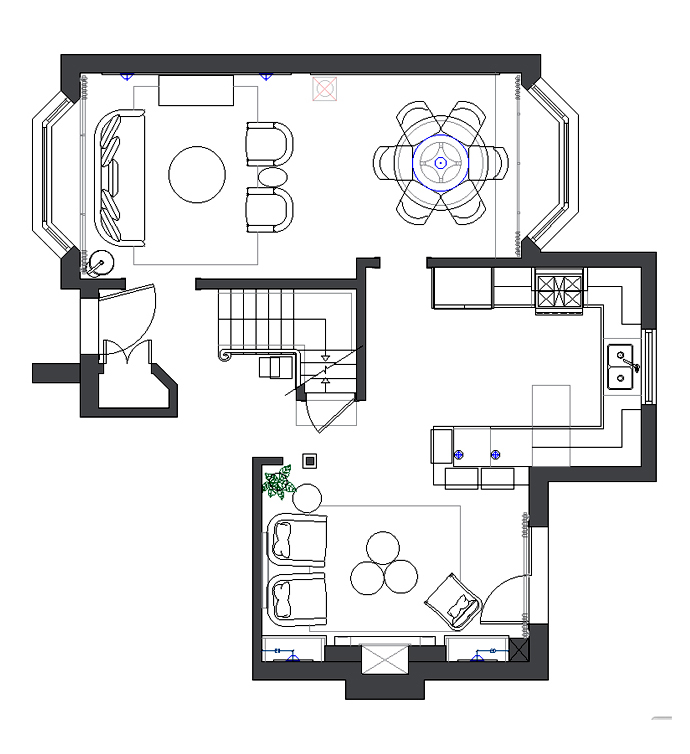 Perfectly Polished project - blueprints 3 | Endless Ideas Interiors