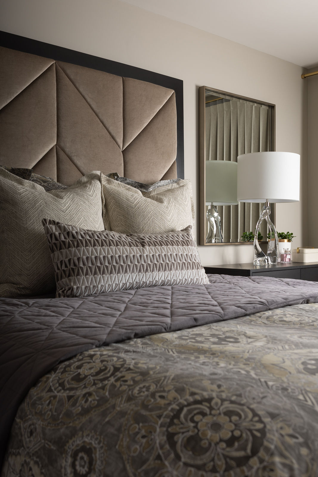 Refined Serenity 3 | Bedroom Design Project | Interior Design Whitby | Endless Ideas Inc.