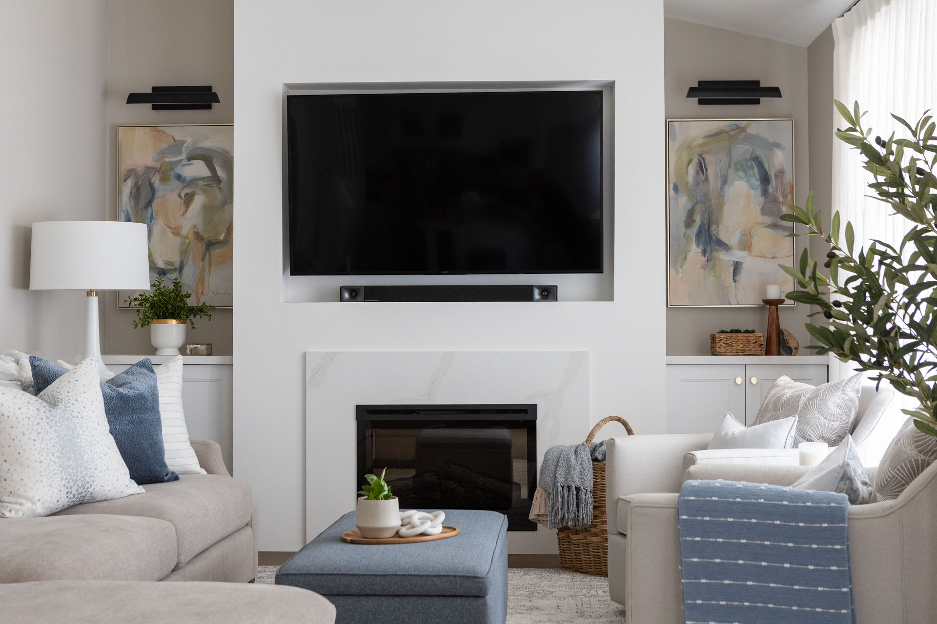 Stay Awhile project 1 | living room interior design | Endless Ideas Interiors