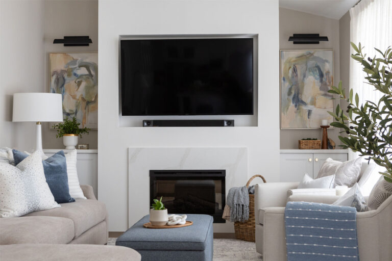 Stay Awhile project | living room interior design | Endless Ideas Interiors