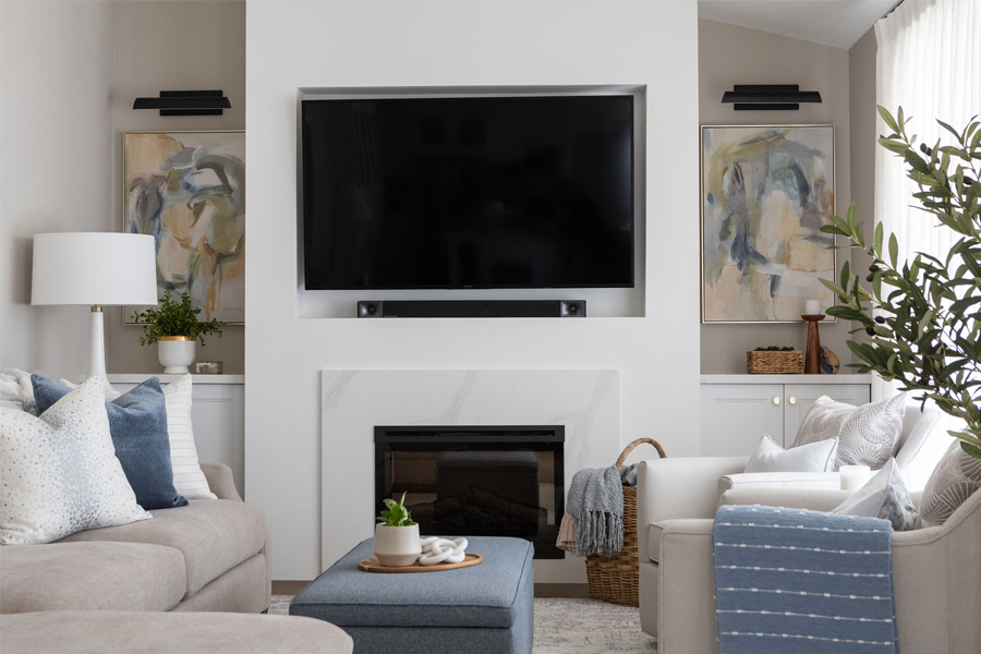 Stay Awhile project | living room interior design | Endless Ideas Interiors