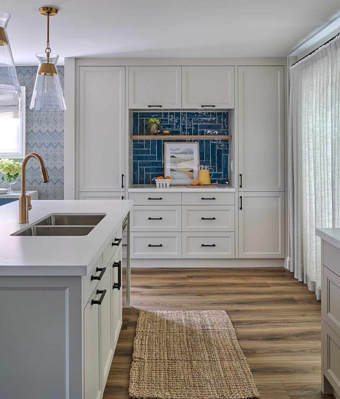 Touch of Teal Kitchen - Custom Kitchen Design - Endless Ideas