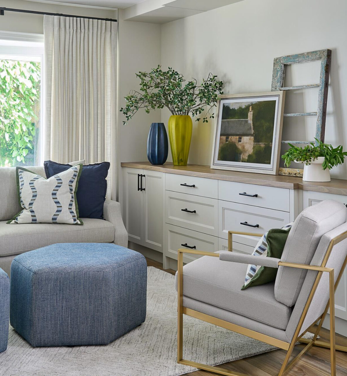 Touch of Teal Interior Design Project - Living Area - Endless Ideas
