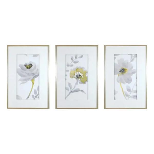 Celadon set 3 - floral prints set of 3